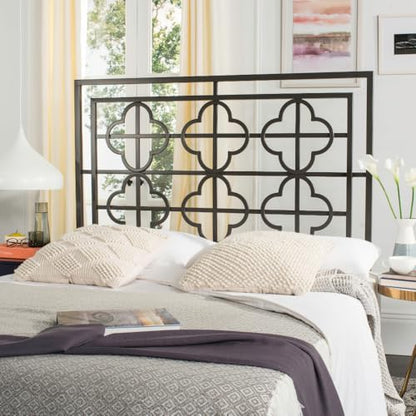 SAFAVIEH Home Collection Lucina Gunmetal Headboard, Full