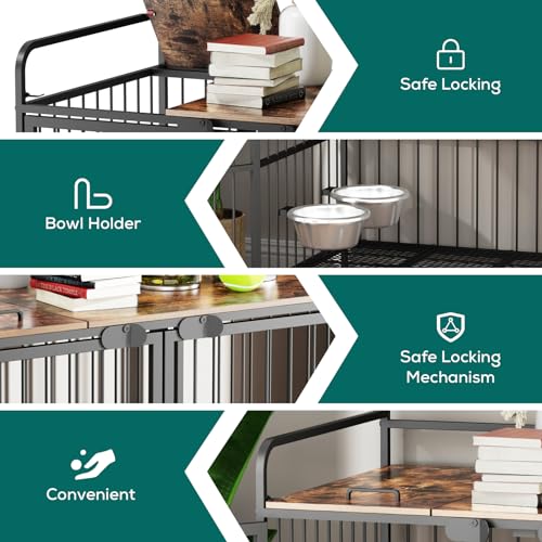 Large Dog Crate Furniture, view 4