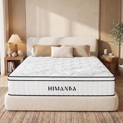Twin 10 Inch Hybrid Mattress in a Box, Balanced Medium Feel, view 2