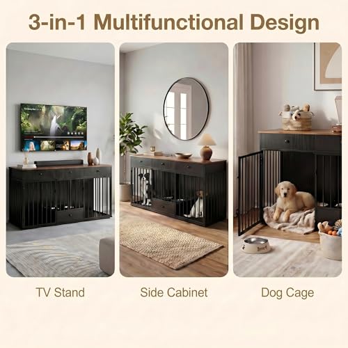 Double Dog Crate Furniture, view 8