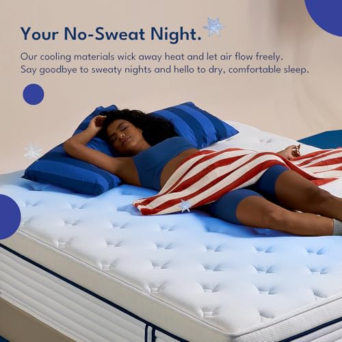 12 Inch Queen Size Mattress, Hybrid Mattress in a Box, view 7