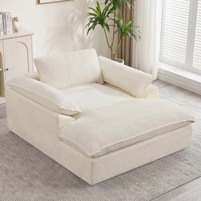 69" Oversized Boneless Chaise Lounge Chair Indoor, view 2