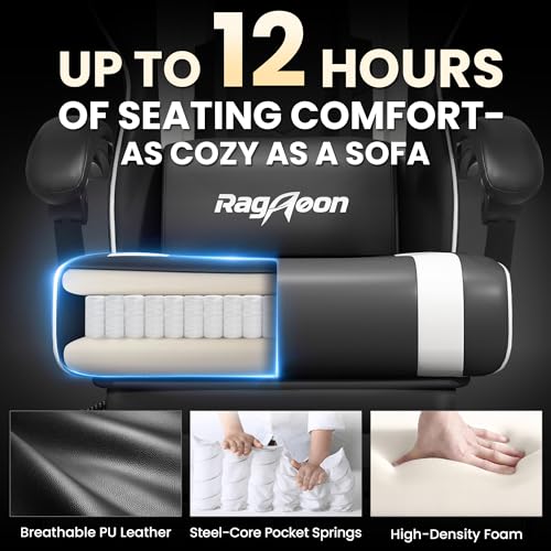 Gaming Chair for Adults Gamer Game Ergonomic PC Chair, 7-Point Support, view 5
