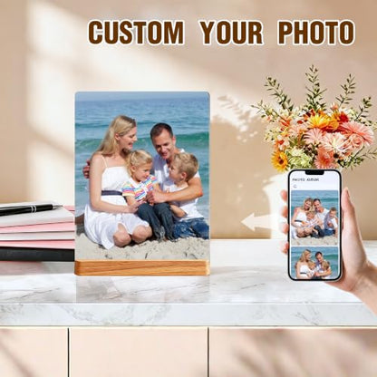Custom Style Custom Metal Photo Prints,Customize Your own Picture Frame,Personalized Metal Picture Gift for Family and Lovers