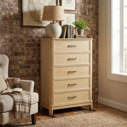 5 Drawer Dresser for Bedroom, view 2