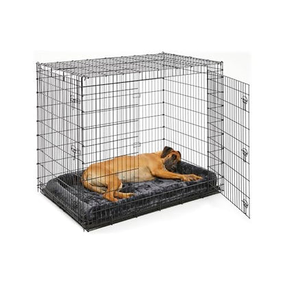 Solutions by Midwest 54-Inch Double Door Crate, Giant Breed Dogs, 100+ lbs, view 6