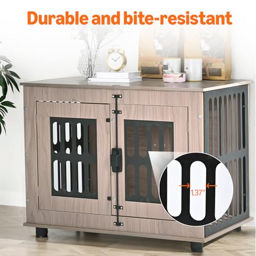 Heavy Duty Dog Crate Furniture for Small to Medium Dogs, view 7