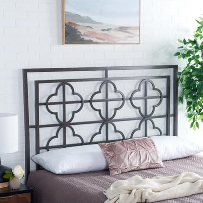 SAFAVIEH Home Collection Lucina Gunmetal Headboard, Full