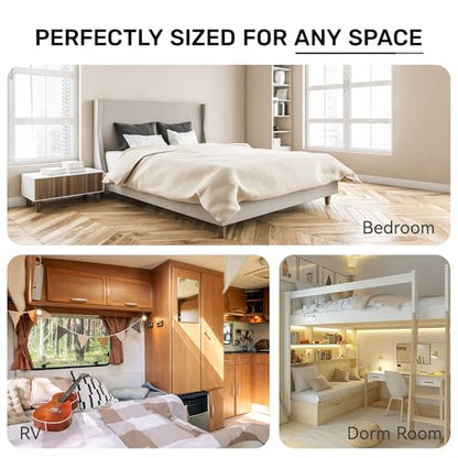 Twin Mattress, 8 Inch Memory Foam Mattress in a Box, Medium Firm, Supportive & Pressure Relief, Removable Cover, CertiPUR-US Certified, No Fiberglass