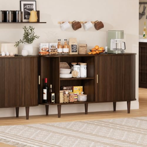 Sideboard Buffet Cabinet with Storage, view 4