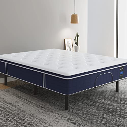 Full Size Mattress 12 Inch, Hybrid Full Mattress in a Box, view 3