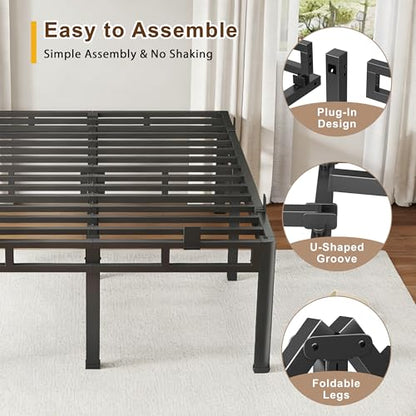 Queen Bed Frame with Round Corners, view 7