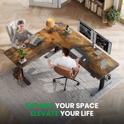 L-Shaped Standing Desk, view 3
