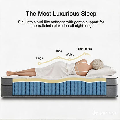10 Inch Queen Size Mattress in a Box, view 4
