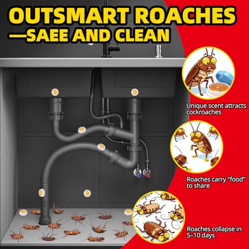 Cockroach Killer Indoor Home - 48 Packs, view 4