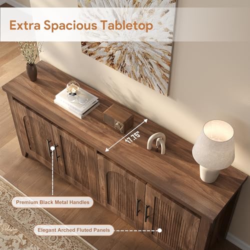 Modern Buffet Cabinet with Storage, view 5
