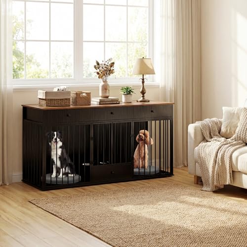 Double Dog Crate Furniture, view 3