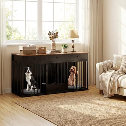 Double Dog Crate Furniture, view 3