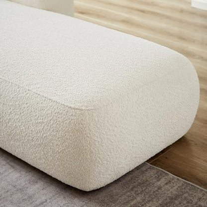 Upholstered Chaise Lounge Indoor for Living Room Bedroom Office Chaise Lounge, view 7