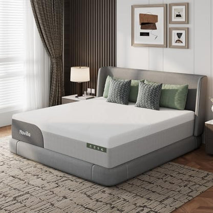 Bliss Cooling King Size Mattress, 14 Inch Gel King Memory Foam, view 3