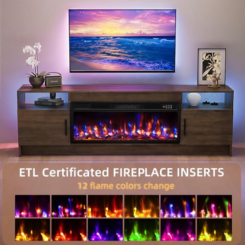 TV Stand with Fireplace, view 5