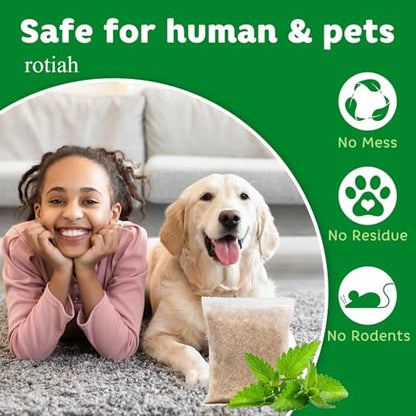 Pest Rodent Repellent Pouches, Peppermint Oil for Mouse, Roach, Ant, Spider, view 6