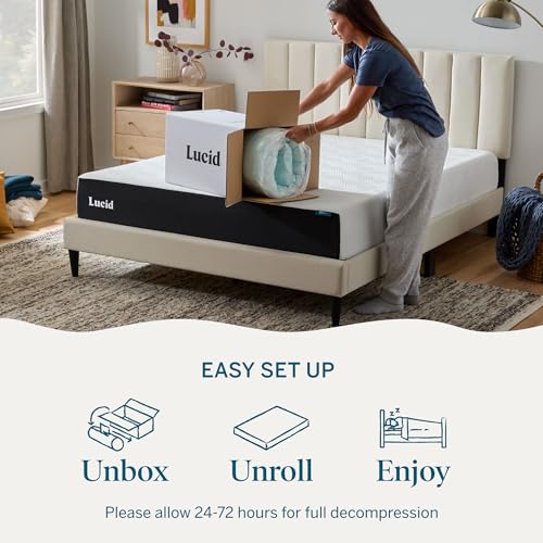 4 Inch Memory Foam Mattress Topper, view 7