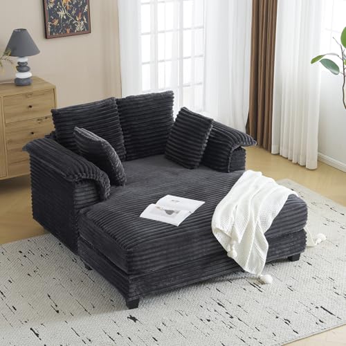 56" Oversized Chaise Lounge Chair, view 2