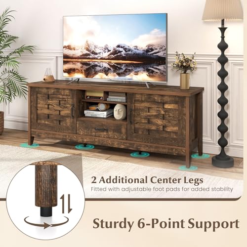 Farmhouse TV Stand for 65 Inch TVs, view 8