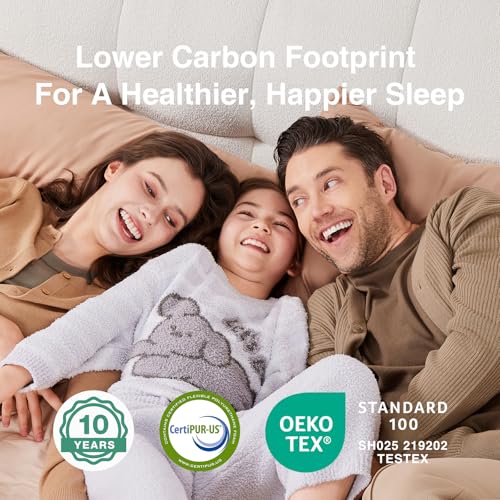 8 Inch Full Mattress, Bonnell Spring Hybrid with Spine Support, view 7