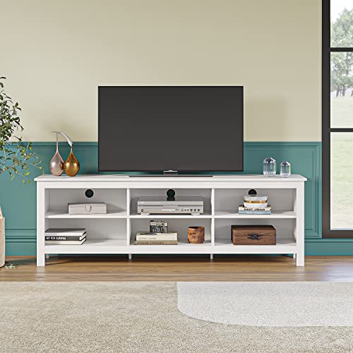 TV Stand with 6 Cubby for 75 inch TV, view 4