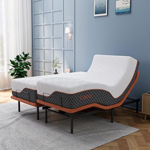 Split King Hybrid Bed with USB Charging, view 2