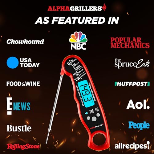 Instant Read Meat Thermometer Digital, Cooking, Food, Grill, view 5