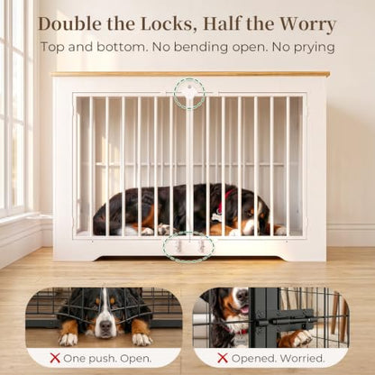 48 Inch Dog Crate Furniture for Medium to Large Dogs, Large Size, view 4
