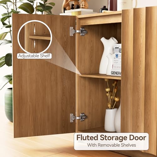 Modern Buffet Cabinet with Storage, view 4