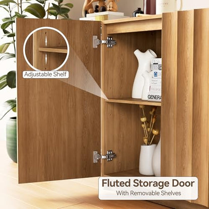 Modern Buffet Cabinet with Storage, view 4