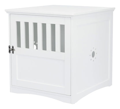 19" x 20" Wooden Indoor Dog Crate, Small Side Table Home for Any Room