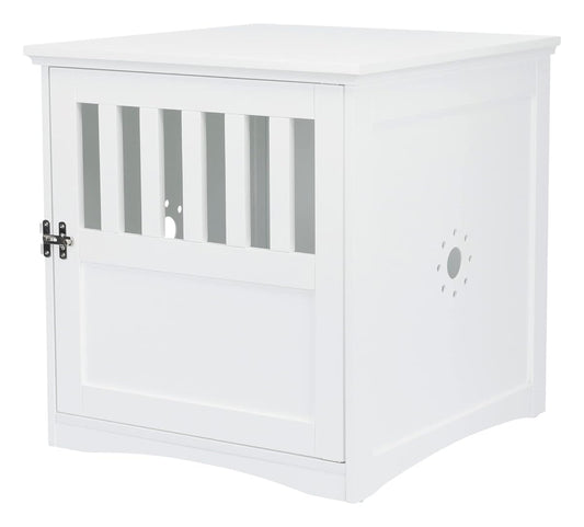 19" x 20" Wooden Indoor Dog Crate, Small Side Table Home for Any Room