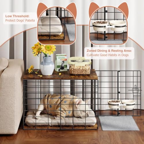 24 Inch Small Dog Crate Furniture, view 3