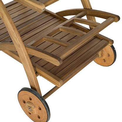 Safavieh Outdoor Living Collection Lodi Tea Cart