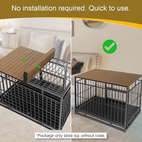 Dog Crate Topper Metal with Magnets for 36 Inch Crate, view 5