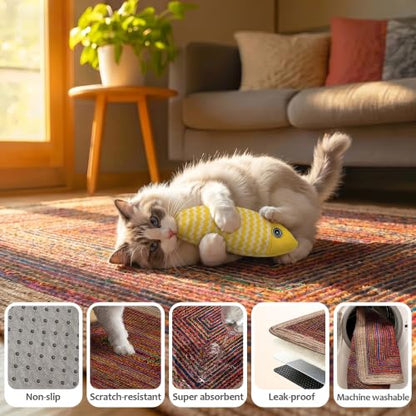 Washable Pee Pads for Dogs 18"x24" 2 Pack Reusable Puppy Potty Pad, view 6