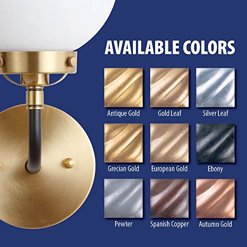Rub n Buff Wax Metallic Finish - Rub n Buff European Gold 15ml Tube - Versatile Gilding Wax for Finishing Furniture Antiquing and Restoration - Rub and Buff Colors Single Tube