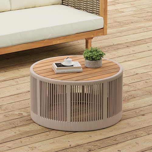 26" Outdoor Rustic Coffee Table, view 2