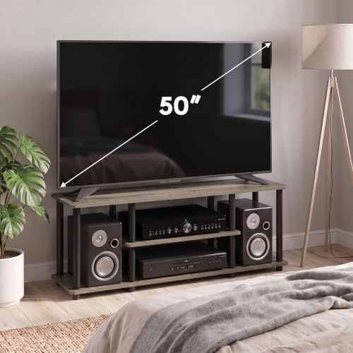 Turn-N-Tube No Tools 3D 3-Tier Entertainment TV Stand up to 50 inch TV, view 5