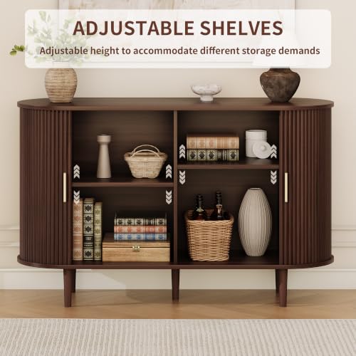 47.2" Sideboard Buffet Cabinet with Storage, view 5