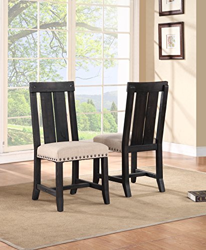 Yosemite Solid Wood Dining Chair, Cafe