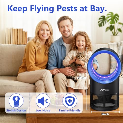 Fruit Fly Traps for Indoors, Blue Gnat Trap Indoor with Suction & Timer, view 6