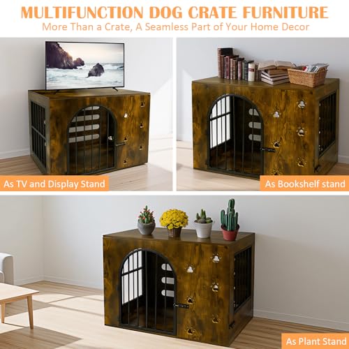Dog Crate Furniture for Small Medium Dogs, view 6