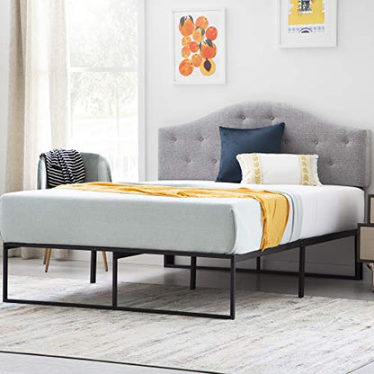Sturdy Steel Platform Bed With Storage Base, view 2